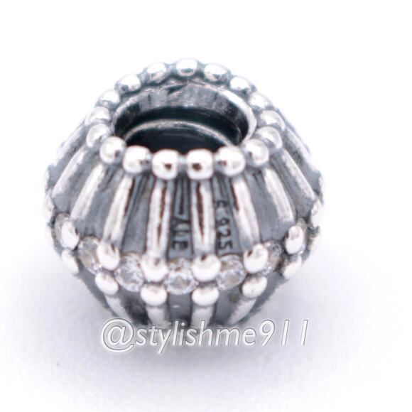Authentic PANDORA Show Stopper Bead with White Zirconia - 790545CZ - Picture 6 of 9